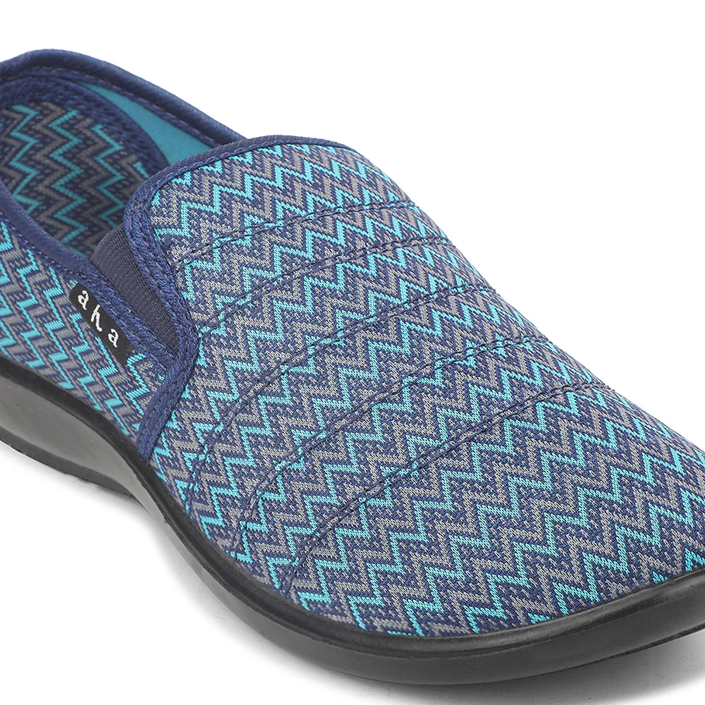 AHA Casual Non-Lacing Sky Blue Ballerina Shoes For Women SELINA-101 By Liberty - Image 4