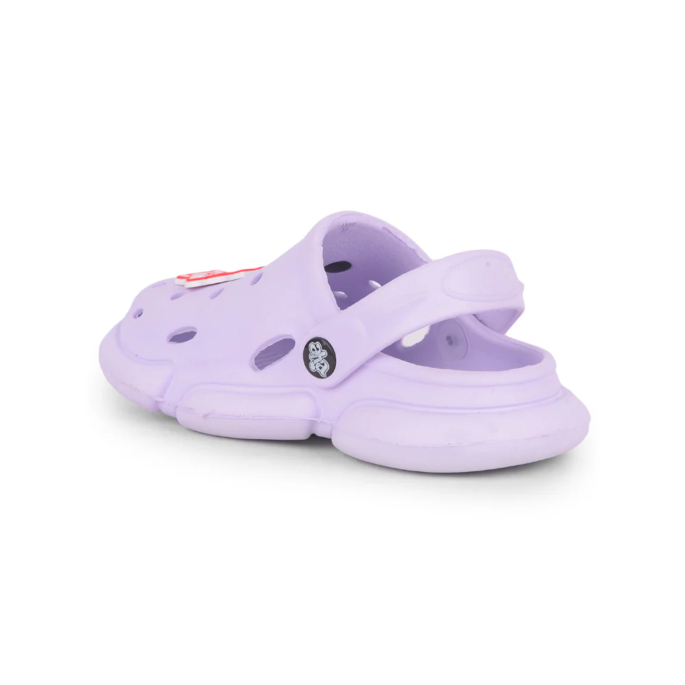AHA Casual Purple Clogs For Kids ZQ-SH-018 By Liberty - Image 5