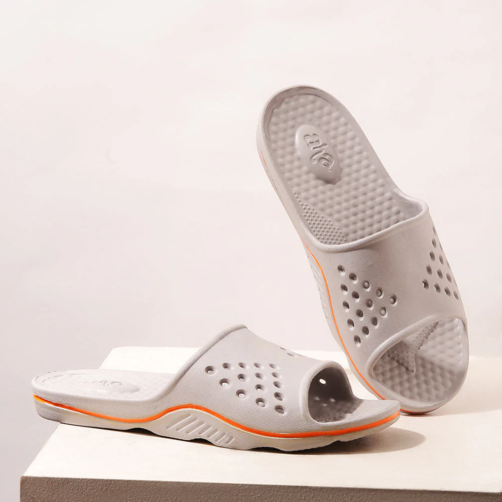 AHA (Grey) Slides For Men RAMP By Liberty - Image 4