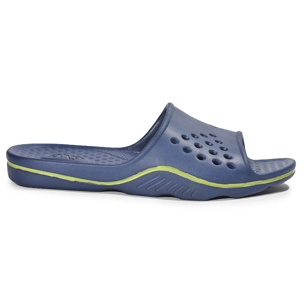 AHA (N.Blue) Slides For Men RAMP By Liberty - Image 2