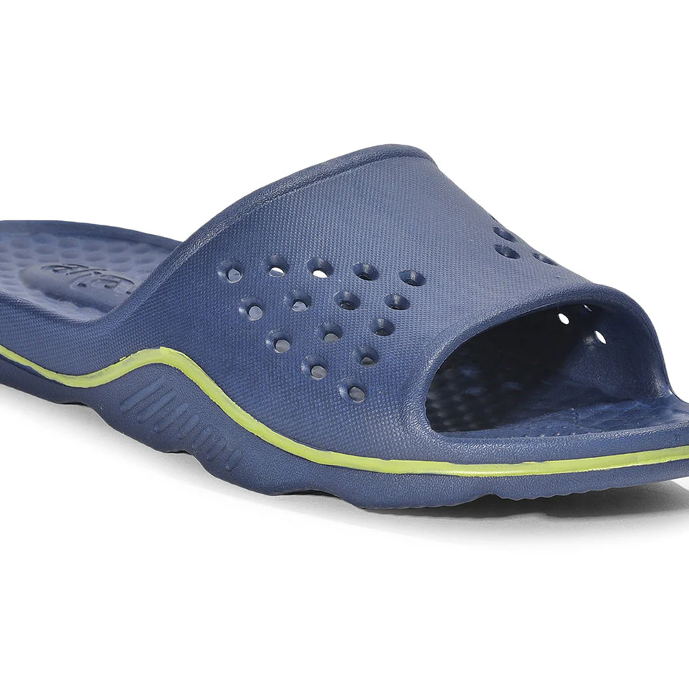 AHA (N.Blue) Slides For Men RAMP By Liberty - Image 5