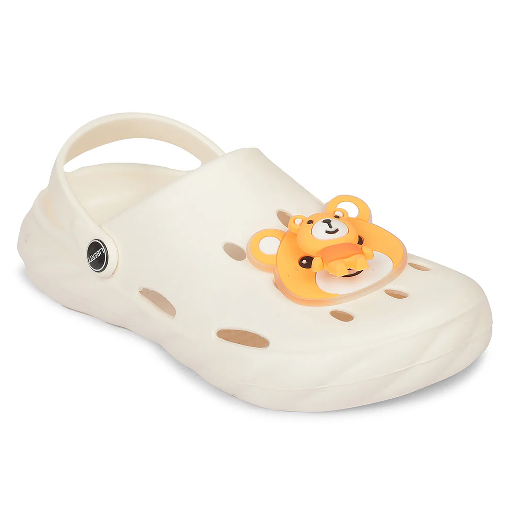 A-HA BEACHWALK7 Cream Casual Clogs for Kids