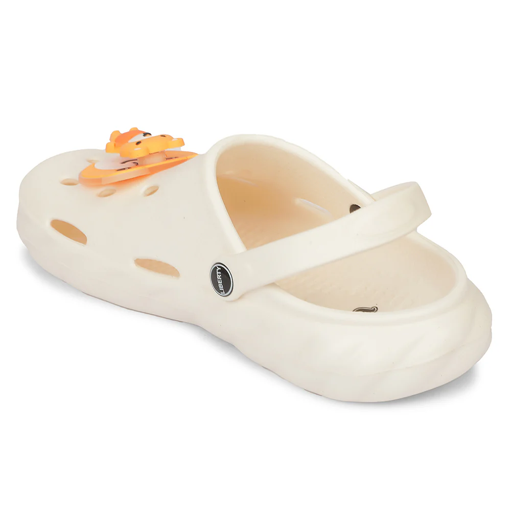 A-HA BEACHWALK7 Cream Casual Clogs for Kids - Image 3
