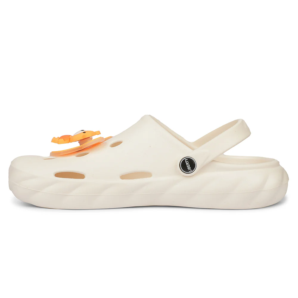 A-HA BEACHWALK7 Cream Casual Clogs for Kids - Image 5