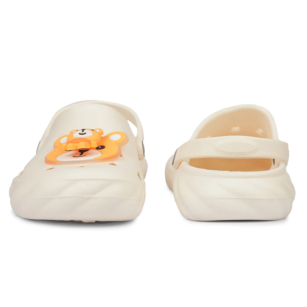 A-HA BEACHWALK7 Cream Casual Clogs for Kids - Image 6