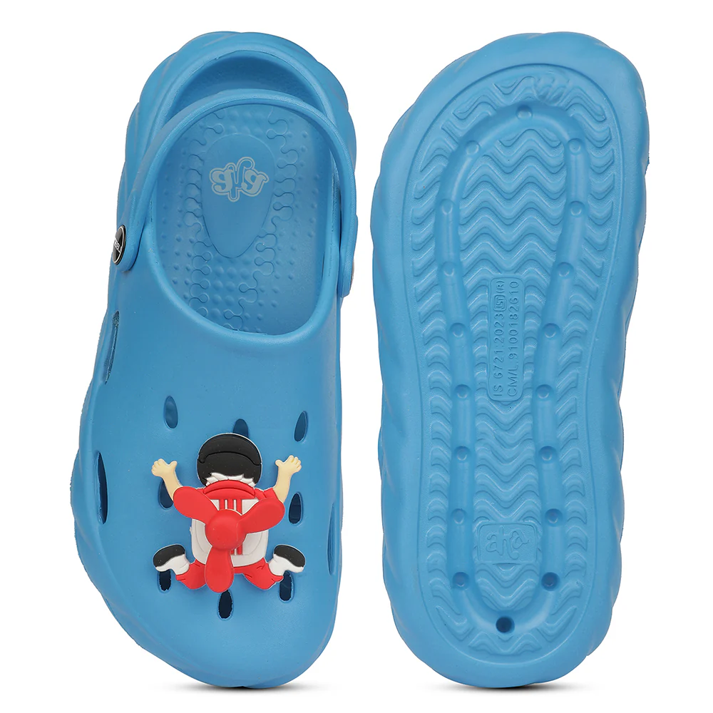 A-HA BEACHWALK7 Royal Blue Casual Clogs for Kids - Image 4