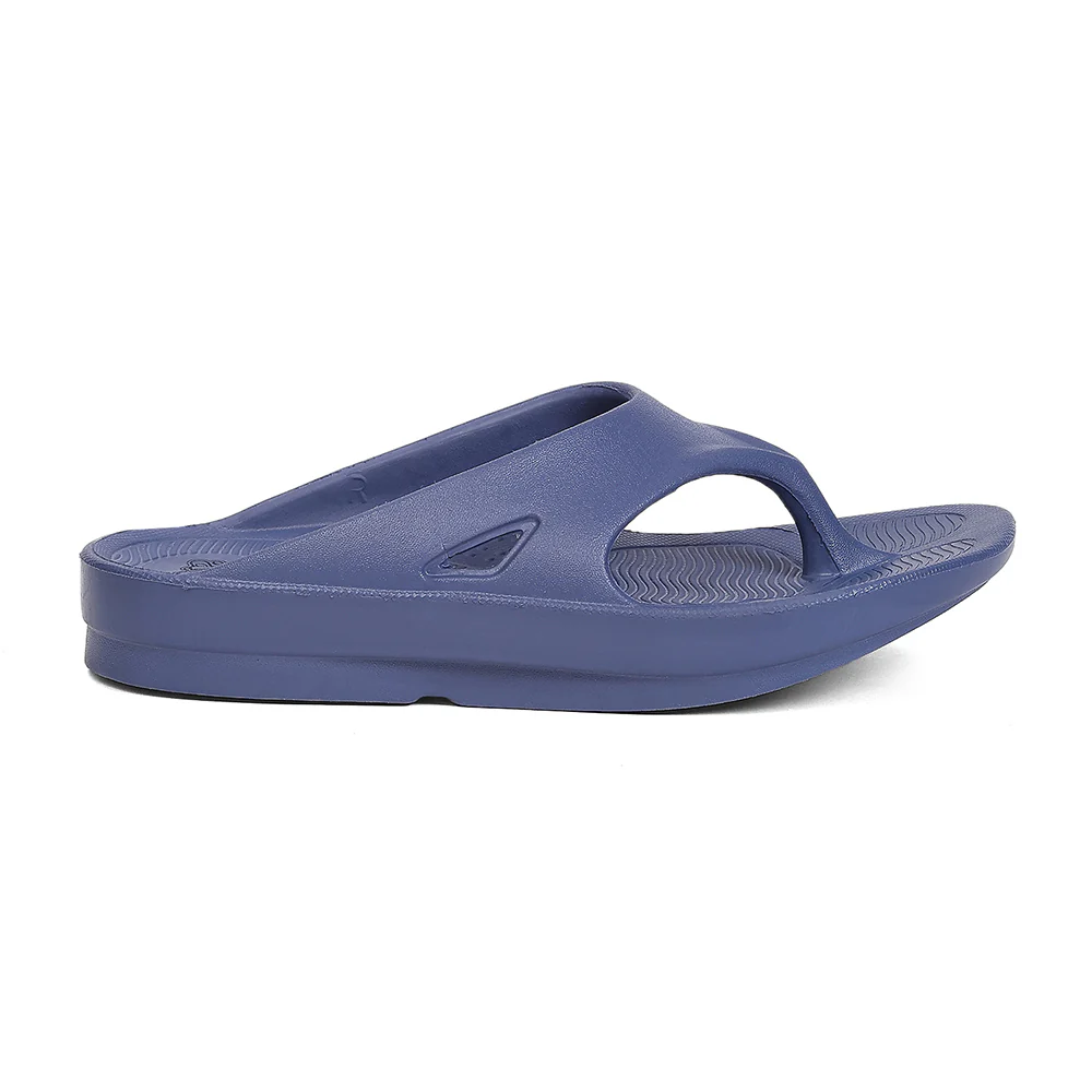 A-HA BOUNCE Blue Casual Slip on Slippers for Men by Liberty - Image 2