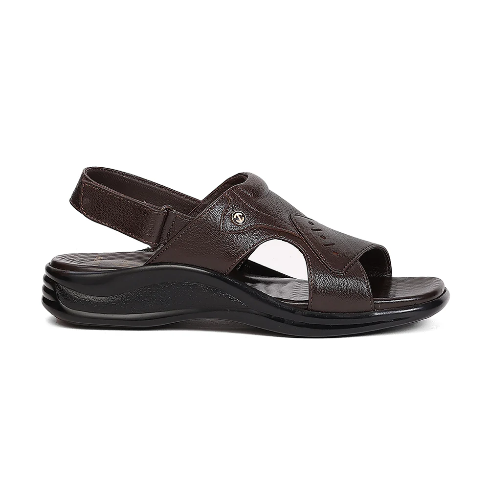 Healers 2025-779 Brown Casual Flat Sandal for Men By Liberty - Image 2
