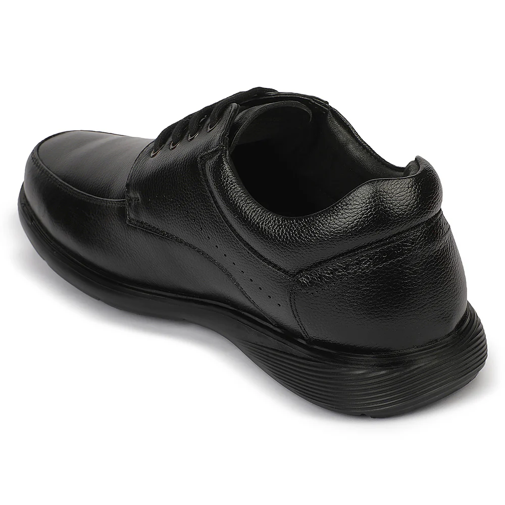 Healers LER-4 Black Office Edit Formal Lacing Debry Shoes for Men By Liberty - Image 3