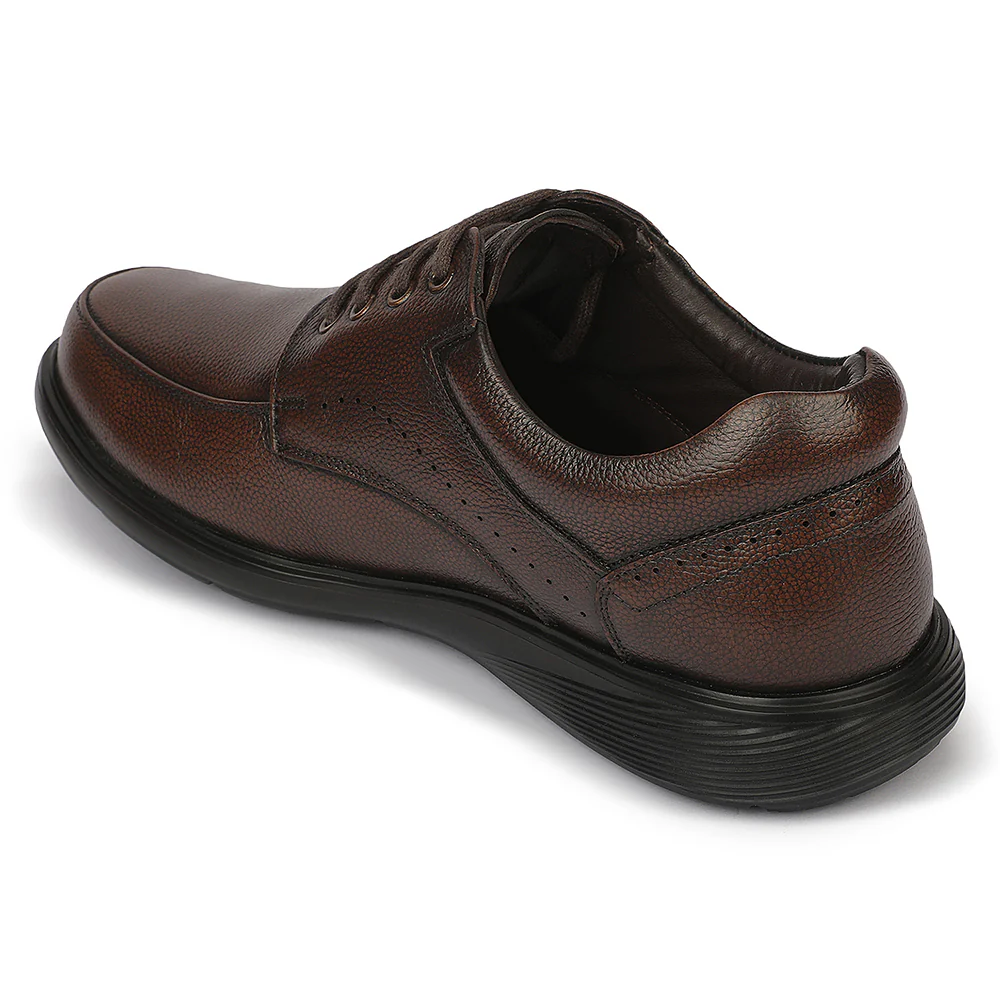 Healers LER-4 Brown Office Edit Formal Lacing Debry Shoes for Men By Liberty - Image 3