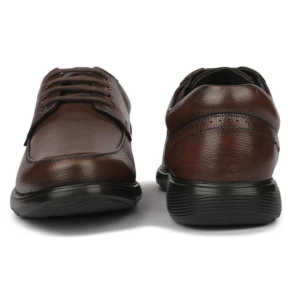 Healers LER-4 Brown Office Edit Formal Lacing Debry Shoes for Men By Liberty - Image 7