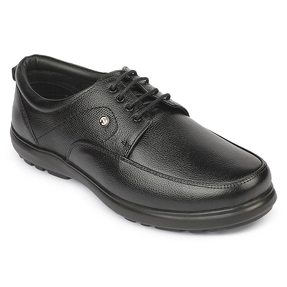 Healers OML-3 Office Edit Black Formal Lacing Debry Shoes for Men By Liberty