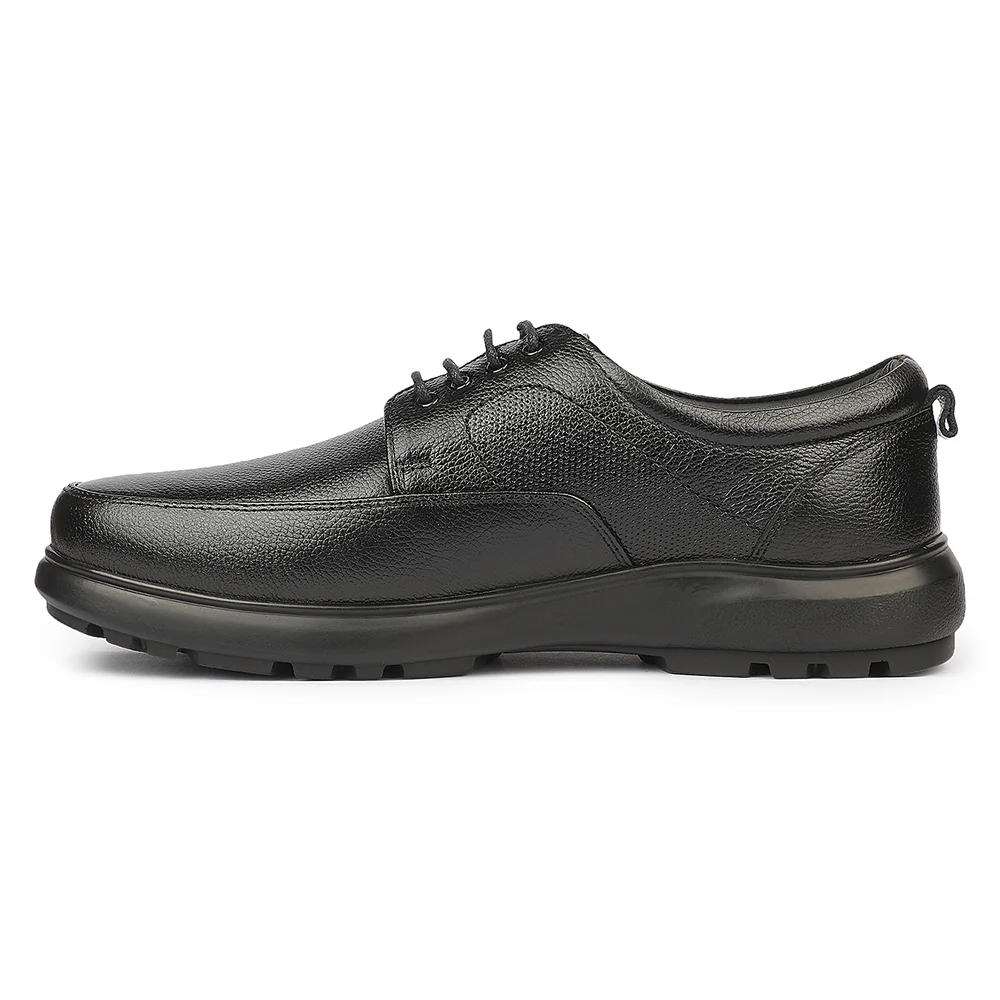 Healers OML-3 Office Edit Black Formal Lacing Debry Shoes for Men By Liberty - Image 6