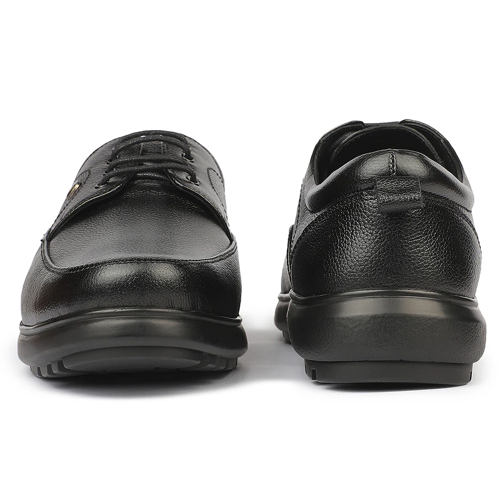 Healers OML-3 Office Edit Black Formal Lacing Debry Shoes for Men By Liberty - Image 7