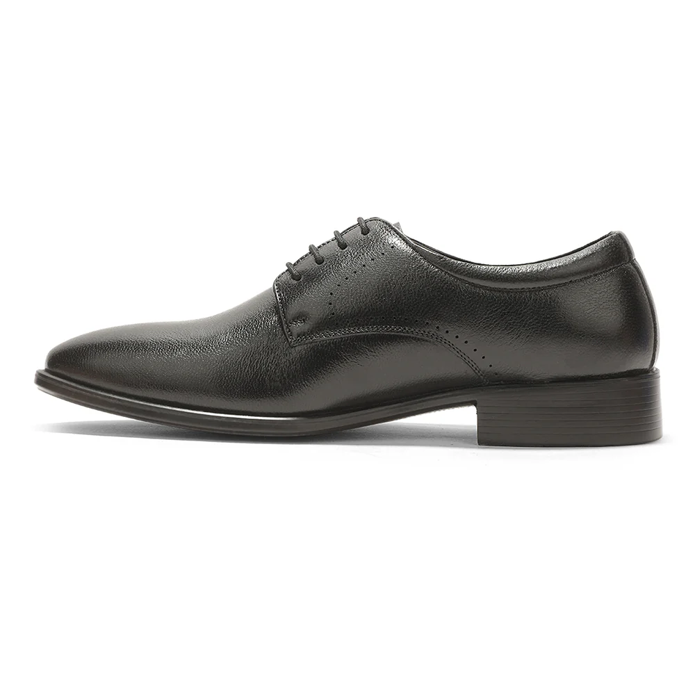 Healers SCL-16 Black Formal Lacing Debry Shoes for Men By Liberty - Image 7