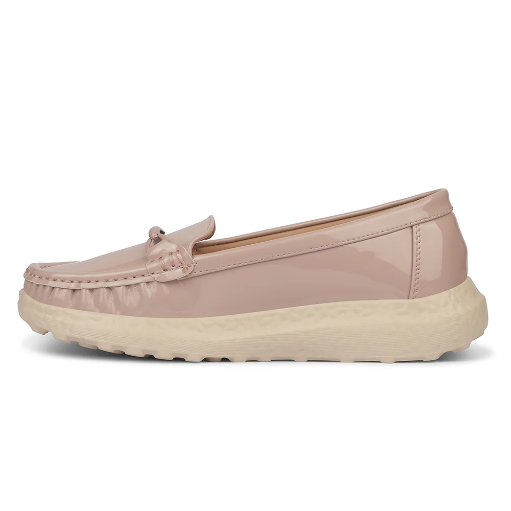 Healers ZQ-FDBL-08 Bellies Peach Casual Ballerina Shoes for women by Liberty - Image 5