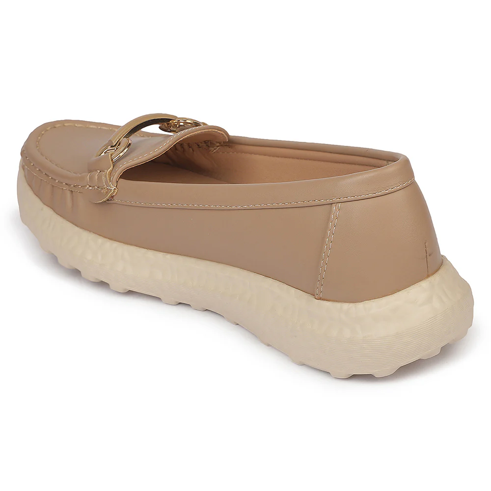 Healers ZQ-FDBL-10 Beige Casual Bellies Shoes for women by Liberty - Image 3