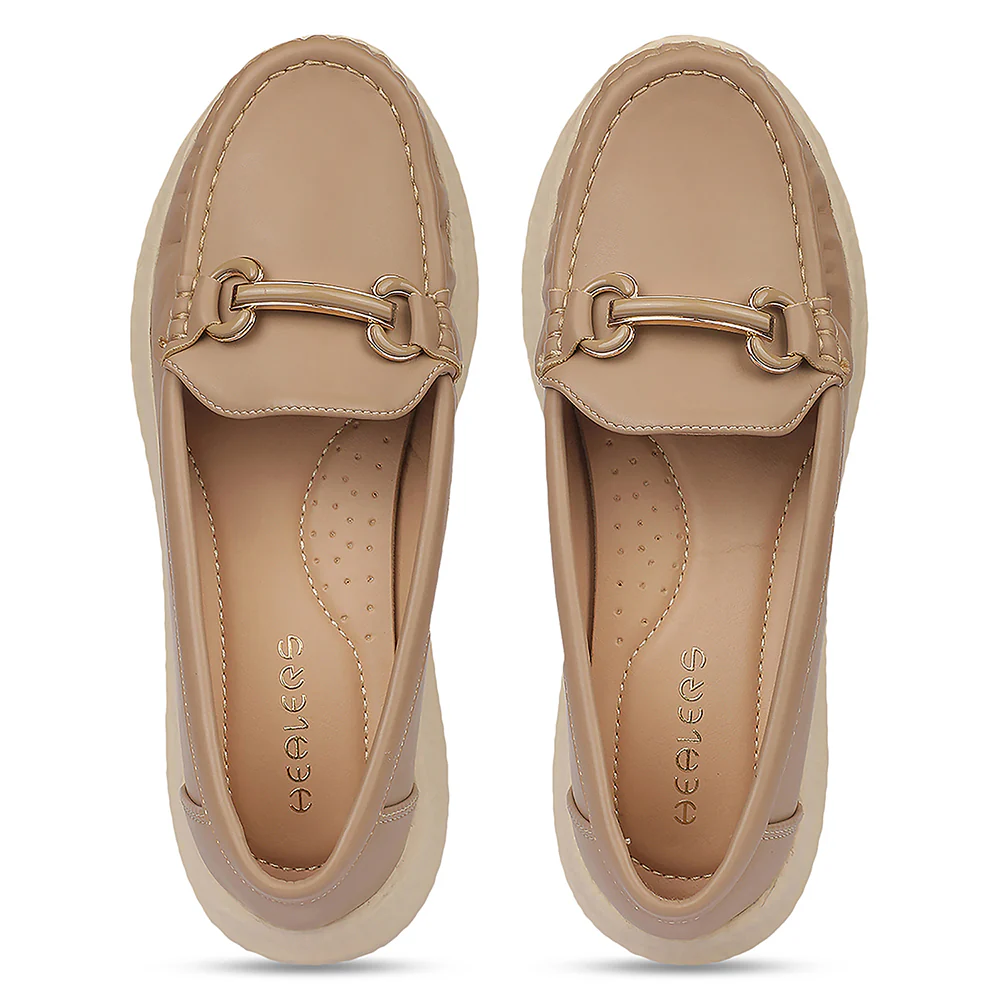 Healers ZQ-FDBL-10 Beige Casual Bellies Shoes for women by Liberty - Image 8