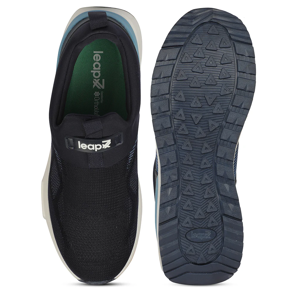 LEAP7X BRISK2025 Navy Blue Sports Walking Shoes for Men - Image 4