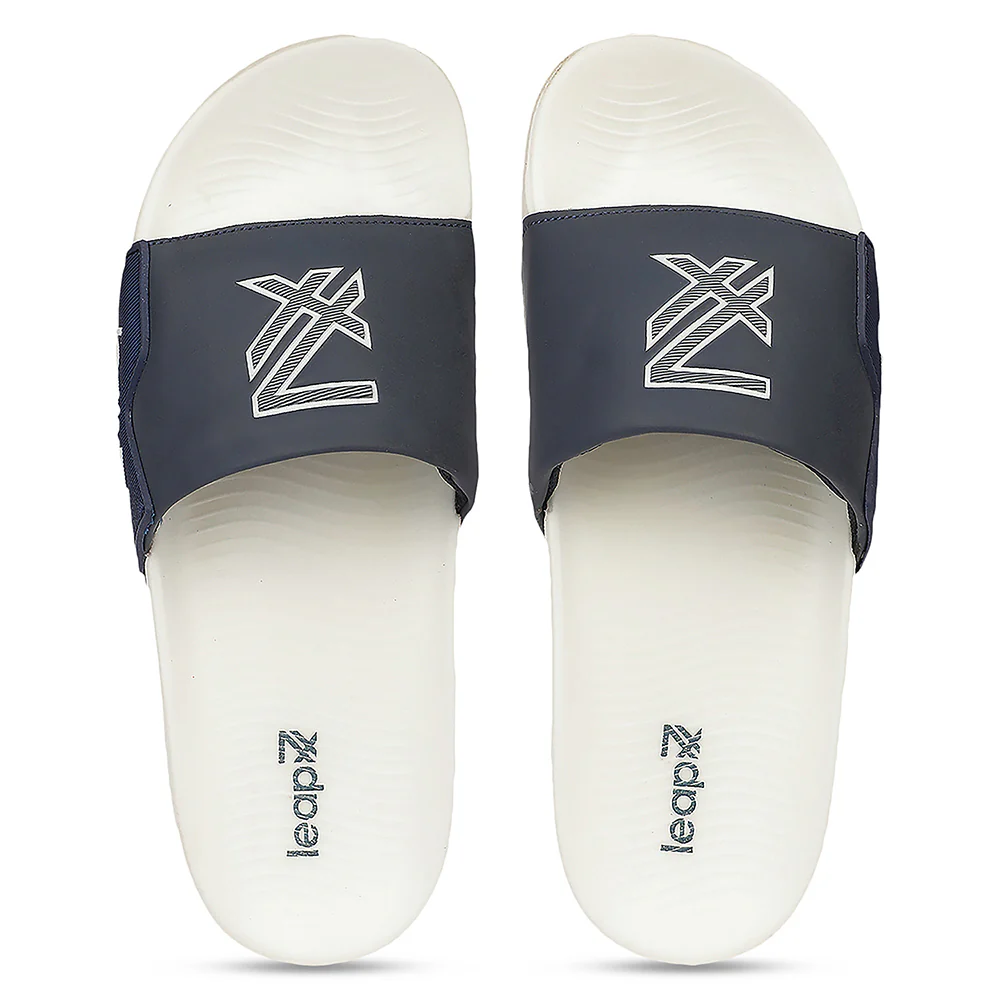 Leap7X NITWALK-5 Nitro Navy Blue Casual Slippers for Men By Liberty - Image 8
