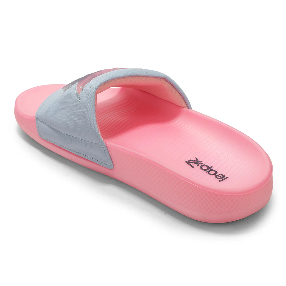 Leap7X NITWALK-L2 Women's Blue Casual Slip-on Slippers - Nitro Sole with Colorblock Design - Image 4