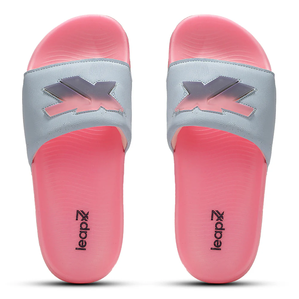 Leap7X NITWALK-L2 Women's Blue Casual Slip-on Slippers - Nitro Sole with Colorblock Design - Image 9