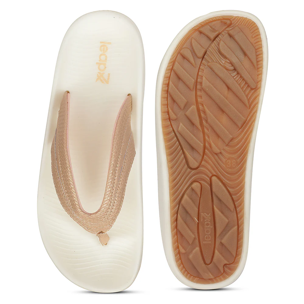 Leap7X NITWALK-L6 Nitro Peach Casual Slippers for women By Liberty - Image 4