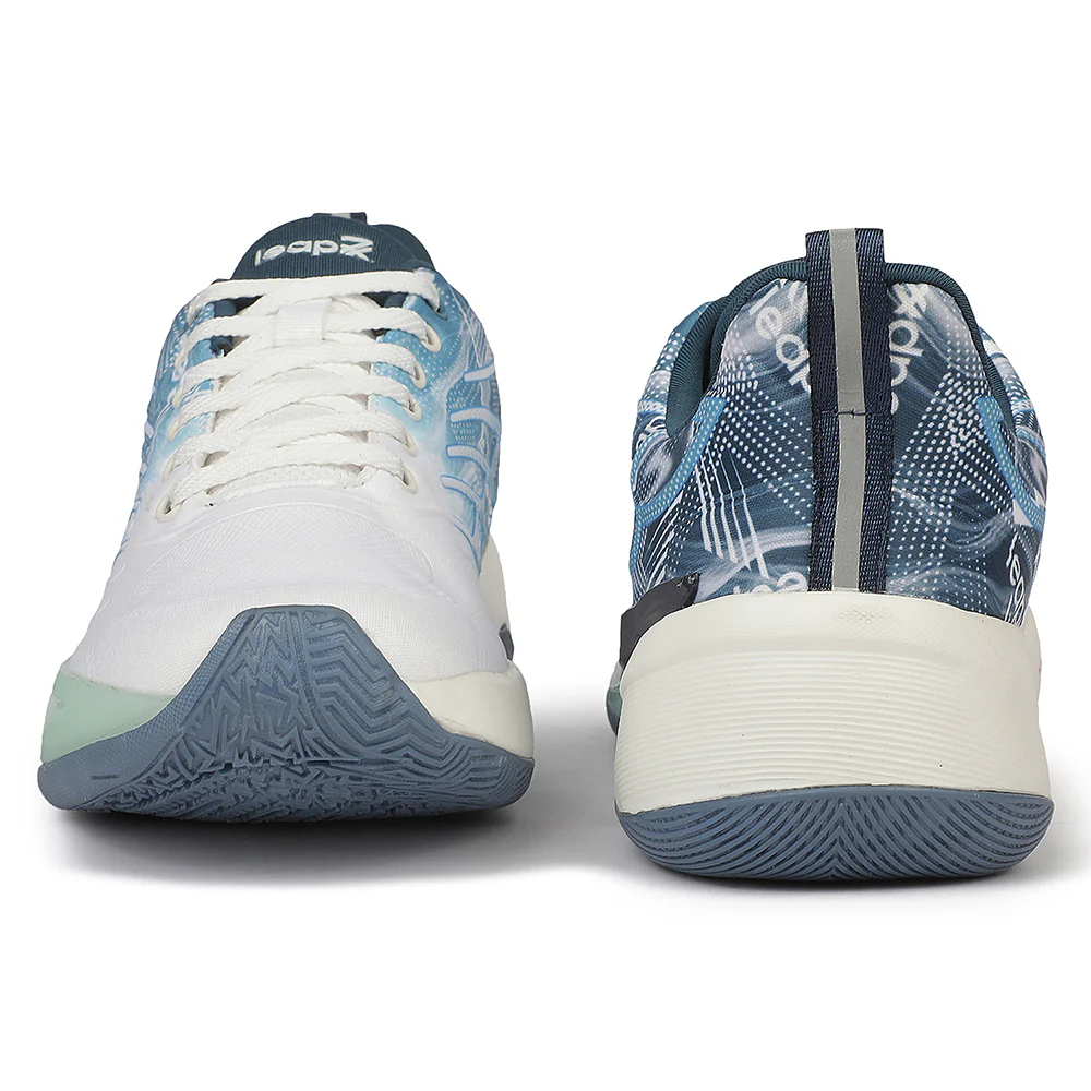 Leap7X ROMIO-2 Blue Sports Lacing Running Shoes for Men by Liberty - Image 7