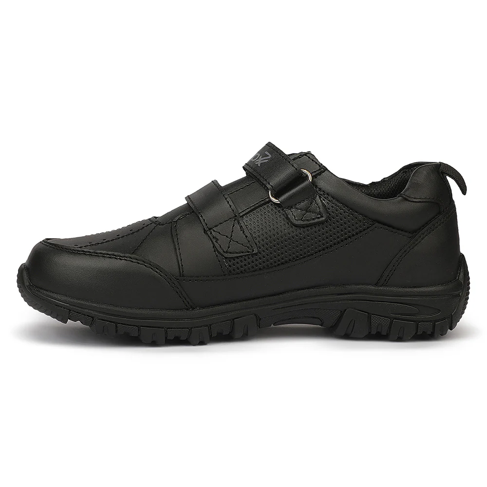Leap7X SCH-RACE Kids' Black School Shoes - SCHOOL with Memory Foam Comfort - Image 6