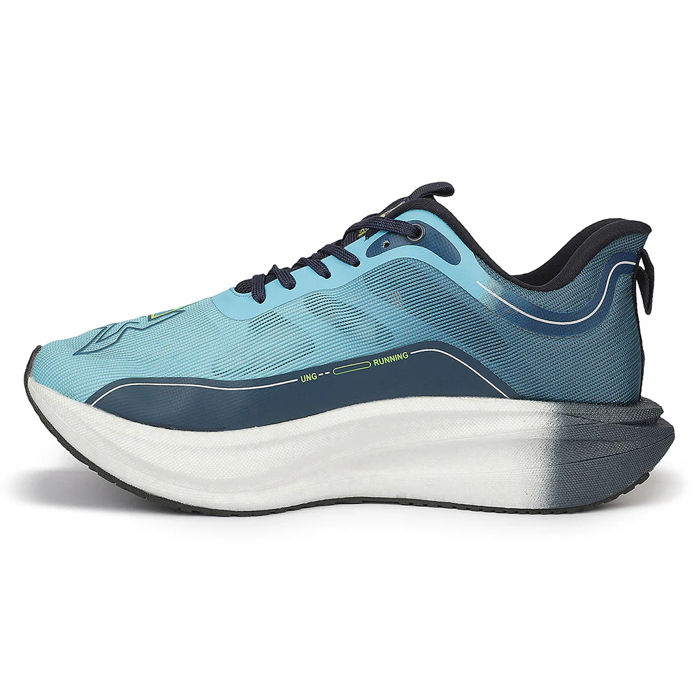 Leap7X ZLP-XM-19 Sea Green Sports Lacing Running Shoes for Men By Liberty - Image 6