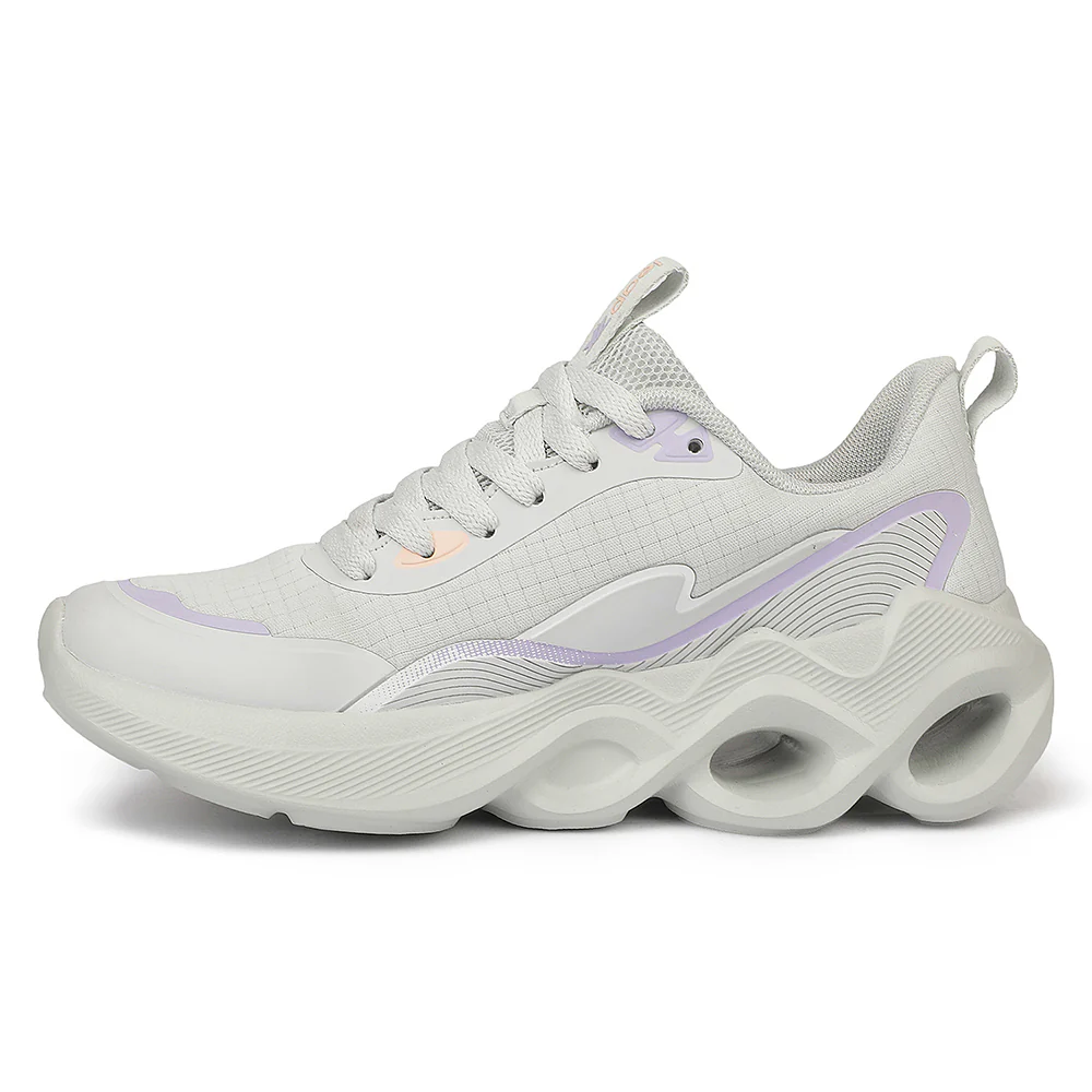 LEAP7X ZQ-DWL-02 Airflow Outsoles Grey Sports Walking Shoes for women by Liberty - Image 6