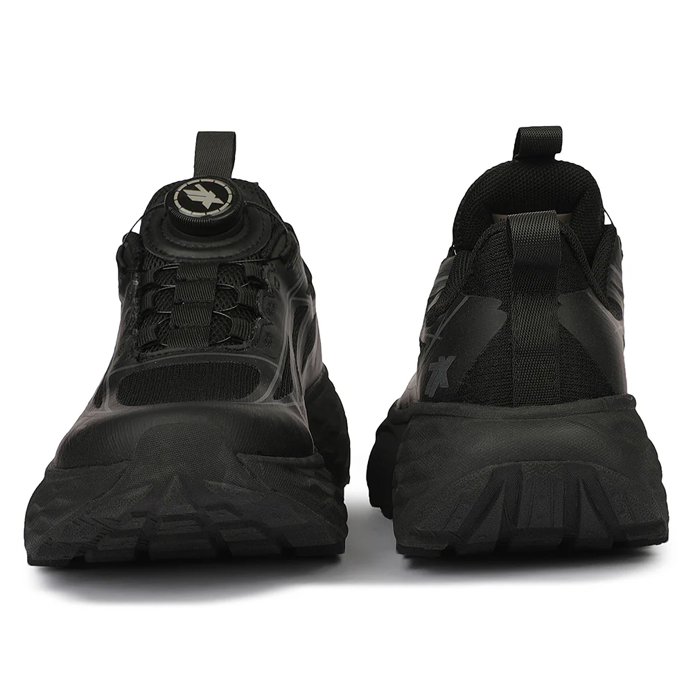 Leap7X ZQ-WFL-04 Black Twist & Go Sports Non Lacing Walking Shoes for women by Liberty - Image 7