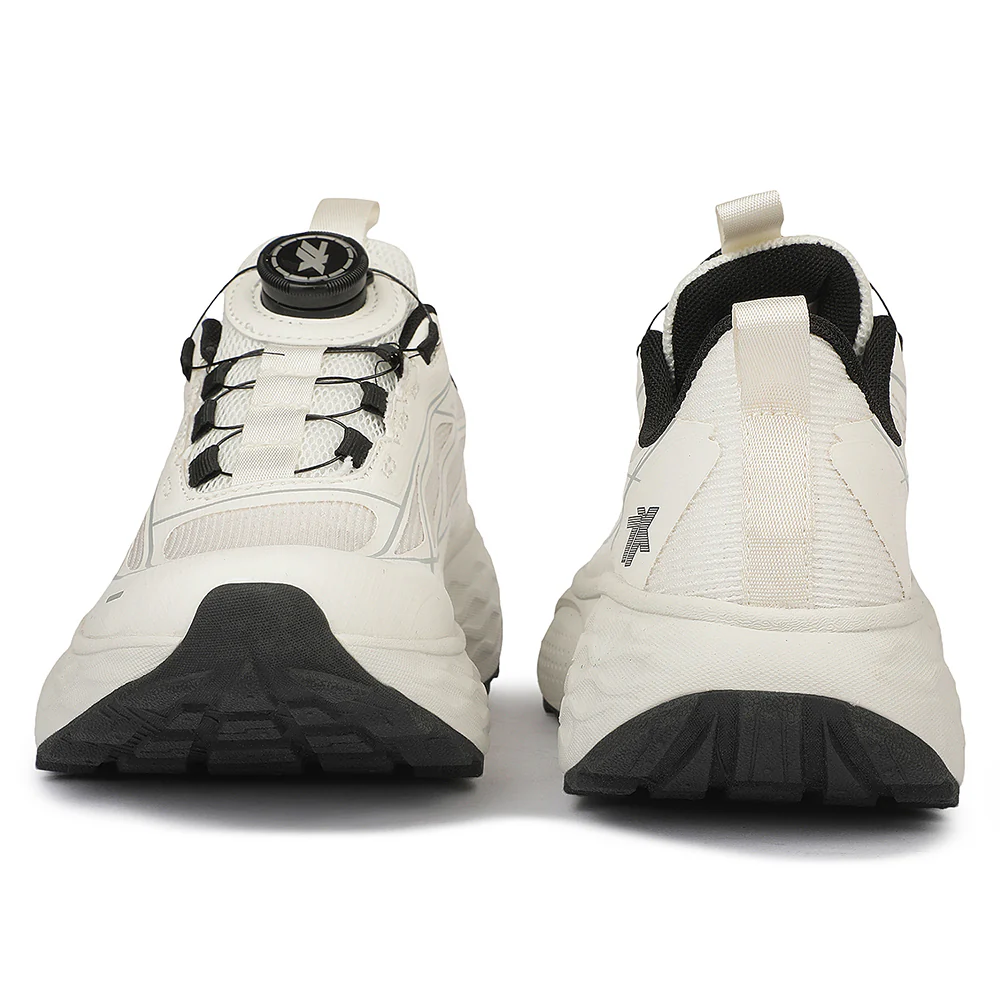 Leap7X ZQ-WFL-04 Off White Twist & Go Sports Non Lacing Walking Shoes for Women By Liberty - Image 7