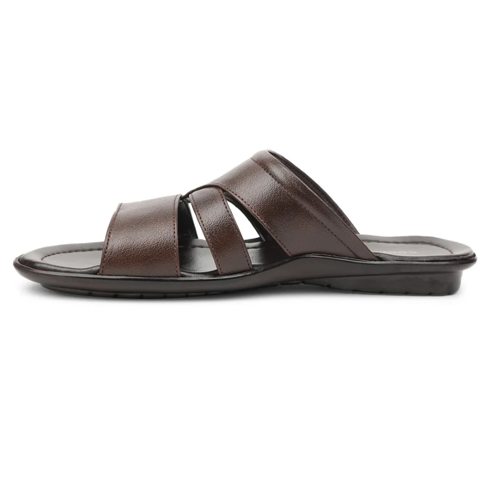 Coolers Brown Casual Slipper For Men COOL99-704 By Liberty - Image 3
