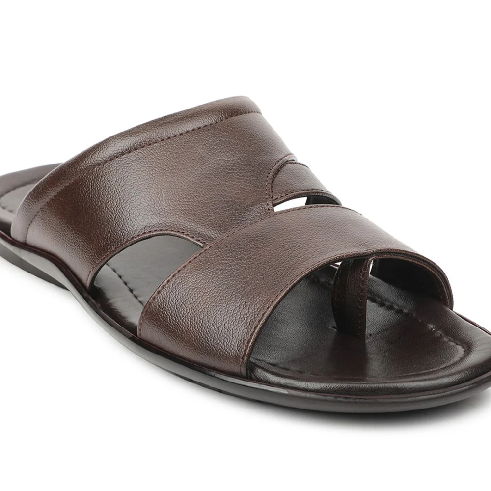 Coolers Brown Casual Slipper For Men COOL99-704 By Liberty - Image 4
