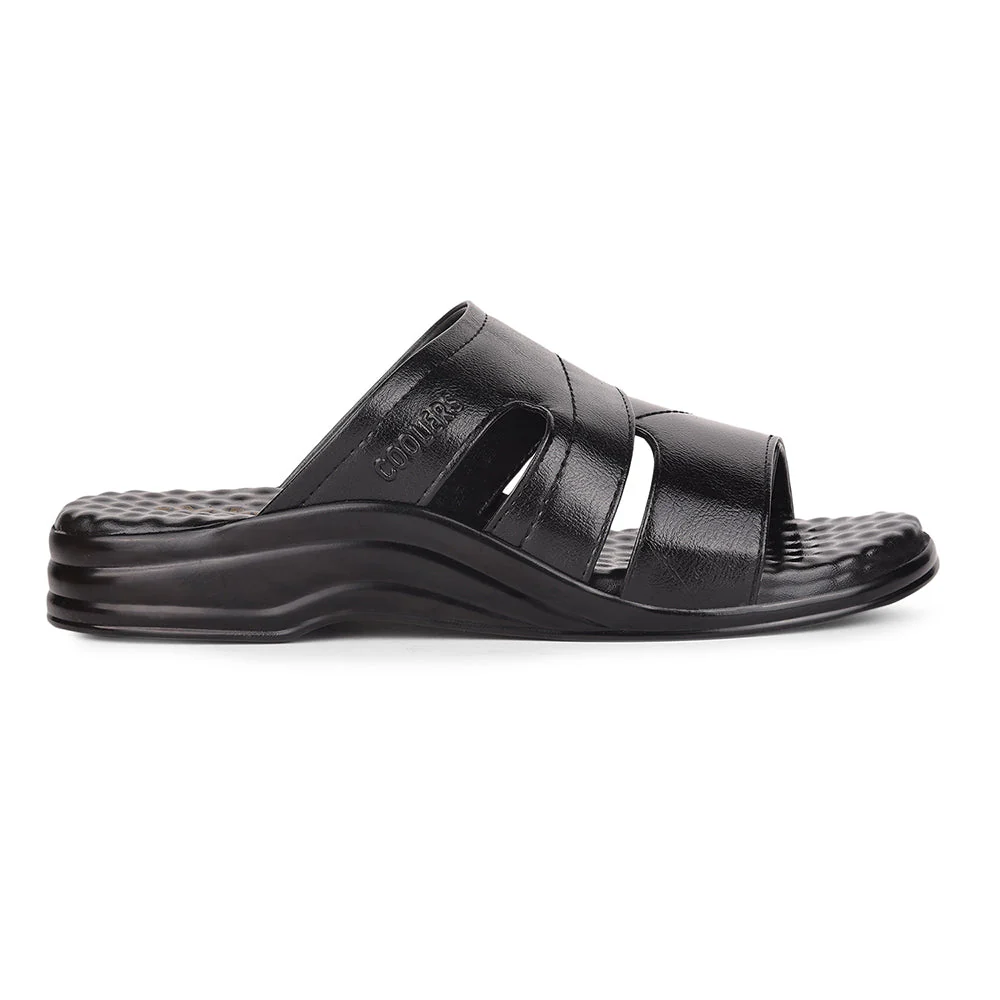 Coolers By Liberty 7123-600 Casual Slippers For Men - Black - Image 2