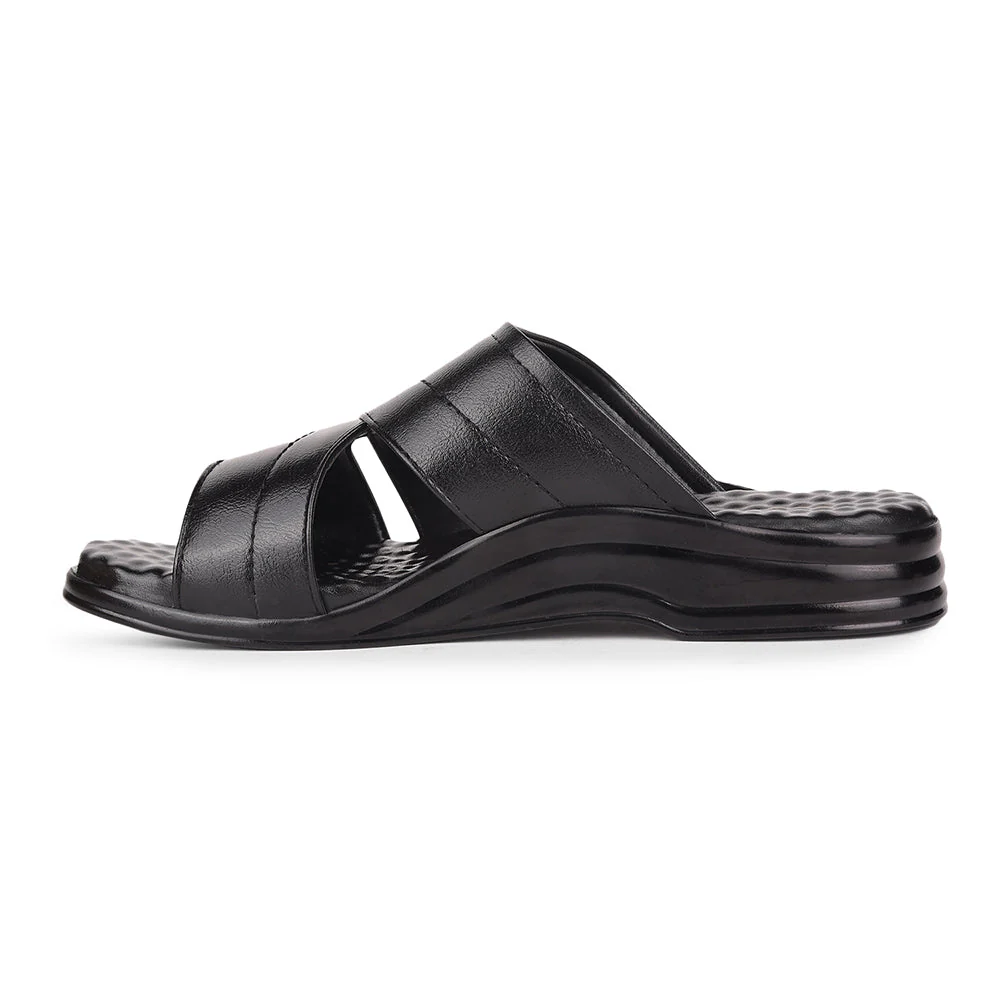 Coolers By Liberty 7123-600 Casual Slippers For Men - Black - Image 3