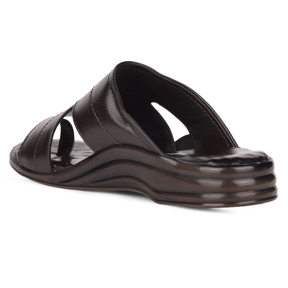 Coolers By Liberty 7123-600 Casual Slippers For Men - Brown - Image 5