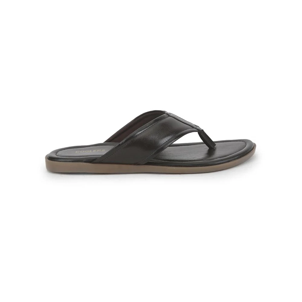 Coolers By Liberty Casual Flip-Flop For Men Brown SUBWAY-2E - Image 2
