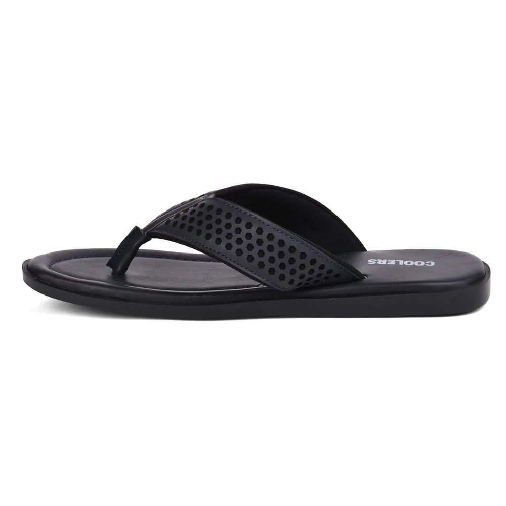 Coolers By Liberty COLE-1E Casual Blue Slippers & Flip-Flop For Men - Image 3