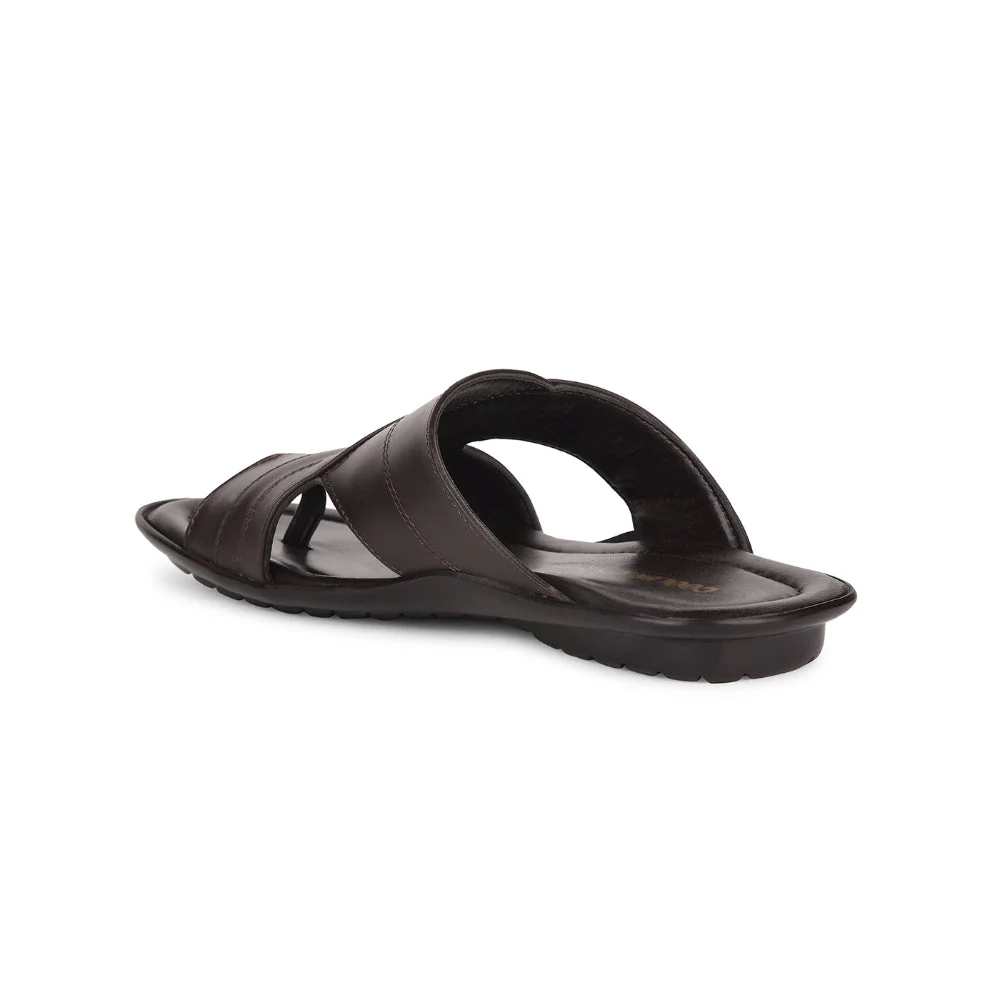 Coolers By Liberty COOL99-91 Casual Slippers For Men - Brown - Image 4