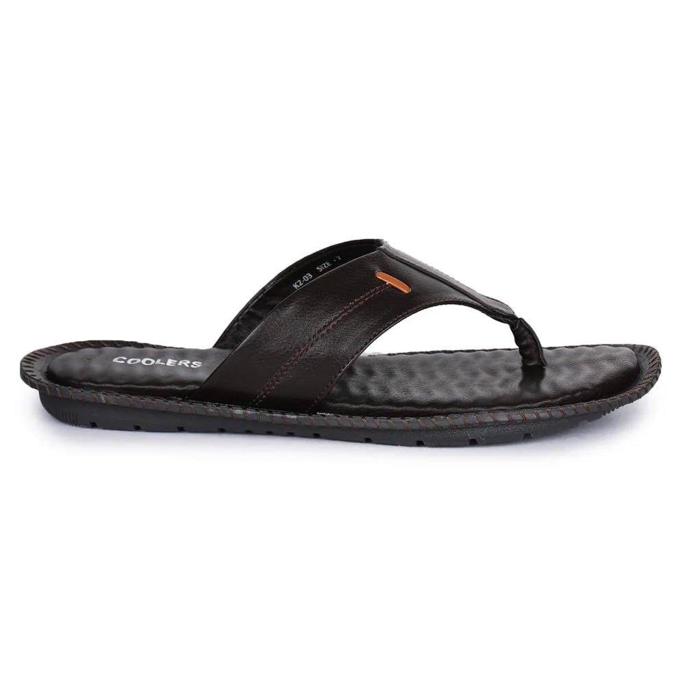 Coolers By Liberty K2-03 Casual Brown Slippers For Men - Image 2