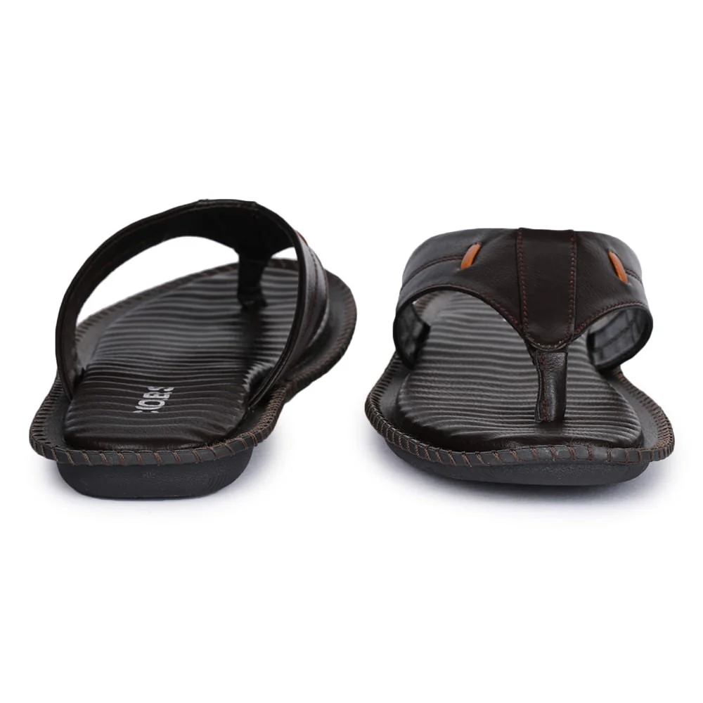 Coolers By Liberty K2-03 Casual Brown Slippers For Men - Image 5