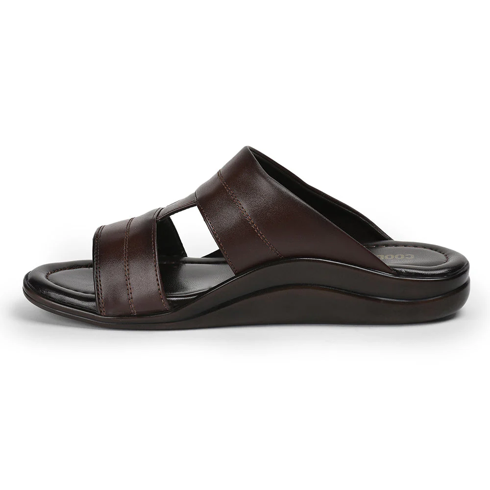 Coolers By Liberty Men 7193-500 Brown Casual Slippers - Image 3