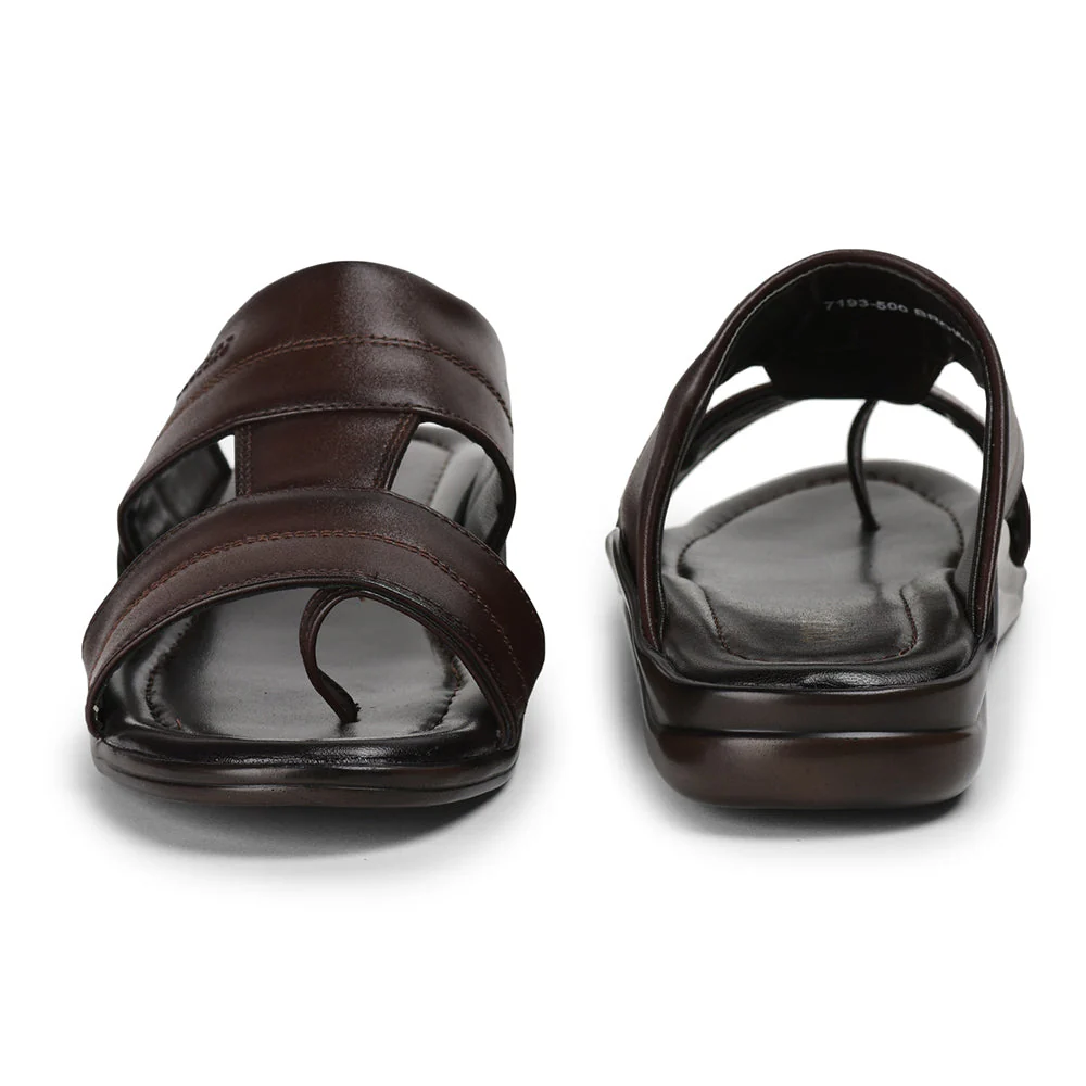 Coolers By Liberty Men 7193-500 Brown Casual Slippers - Image 5