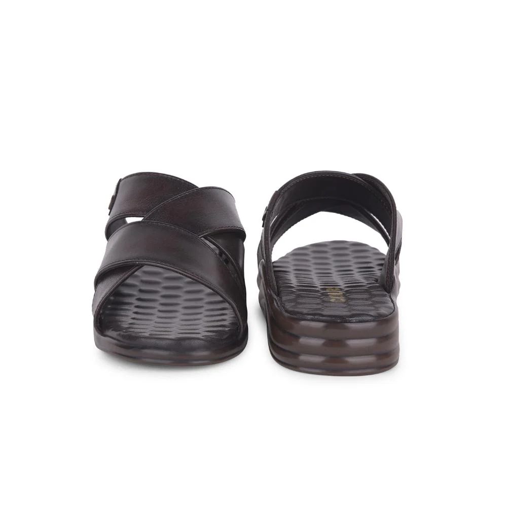 Coolers By Liberty Mens 7123-901 Brown Casual Slippers - Image 5