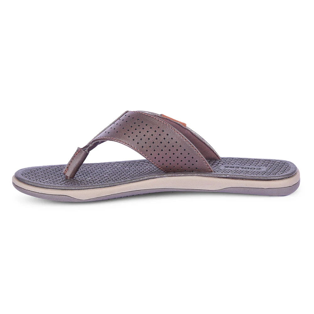 Coolers By Liberty Mens CSS-2 Brown Casual Slipper - Image 3