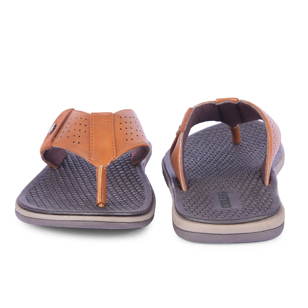 Coolers By Liberty Mens CSS-2 Tan Casual Slipper - Image 4
