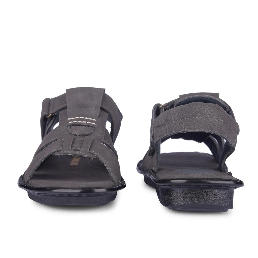 Coolers By Liberty Mens FLEXO Grey Casual Sandal - Image 6