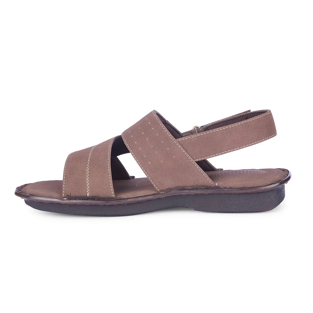 Coolers By Liberty Mens LIONARDO Camel Casual Sandal - Image 3